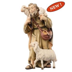 Shepherd with two sheeps