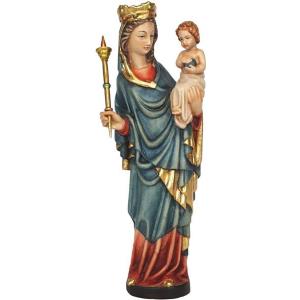 Our Lady with Child and sceptre - Gothic style