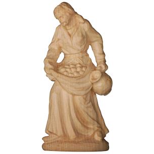 Shepherdess with fruits and jug in Swiss pine