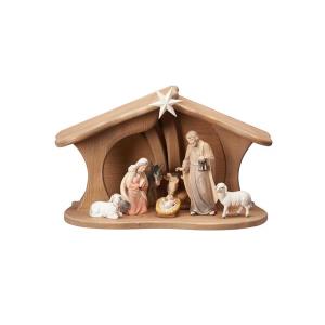 AD Nativity Set 9 pcs-stable Luce for Holy Family