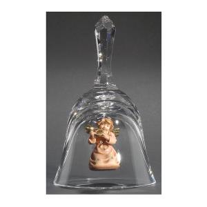 Crystal bell with Bell angel horn