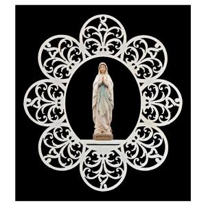 Ornament with Madonna Lourdes