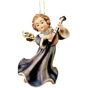 Angel with mandolin 2.4inch(for hang.)