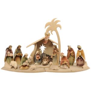 Crib Morgenstern 17 Figurines with stable and star