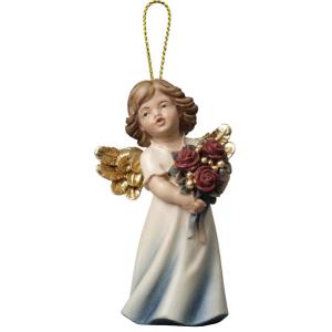 Mary Angel with roses