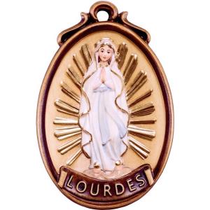 Medallion Madonna Lourdes
