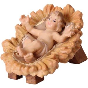The infant Jesus with cradle