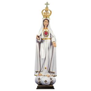 Sacred Heart of Mary of the Pilgrims with crown filigree Exclusive