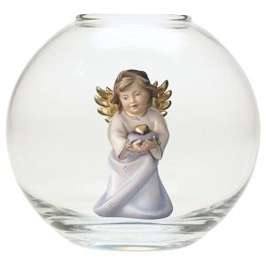 Heart Angel with heart - Glass sphere