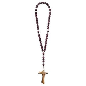 Rosary Exclusive Red with Cross of friendship Tau