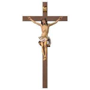 Crucifix Nazarean - Cross plain - Linden wood carved