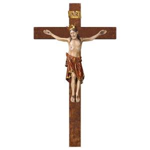 Crucifix Romanic with crown - Cross straight