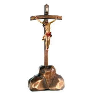 Christ on Cross + Stone