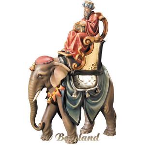 King on elephant
