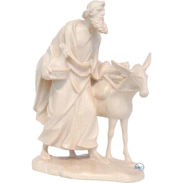 Shepherd with donkey - natural