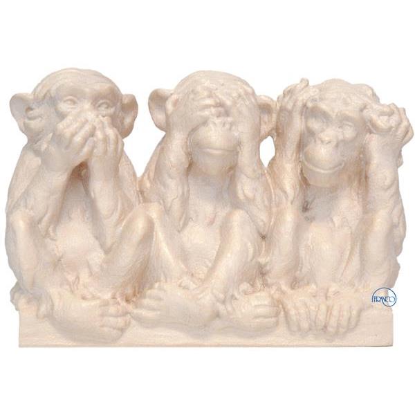The Three monkeys - natural