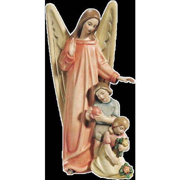 Guardian angel with children - color