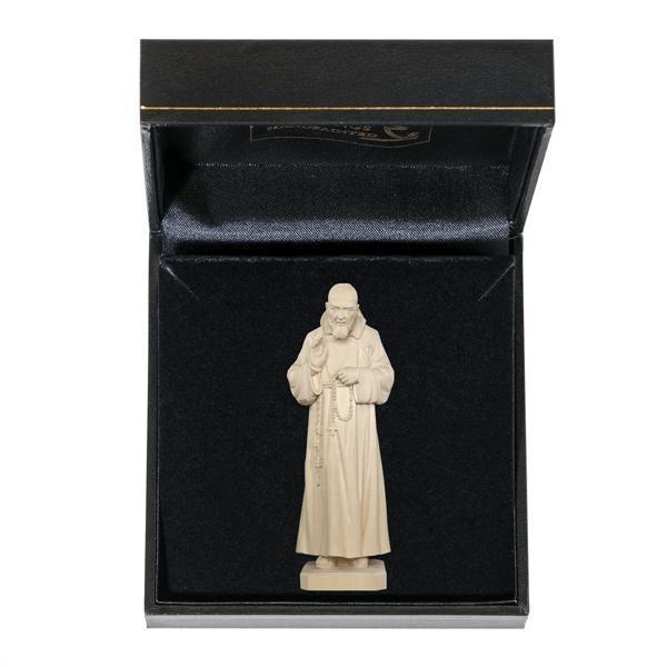 Padre Pio with case - natural