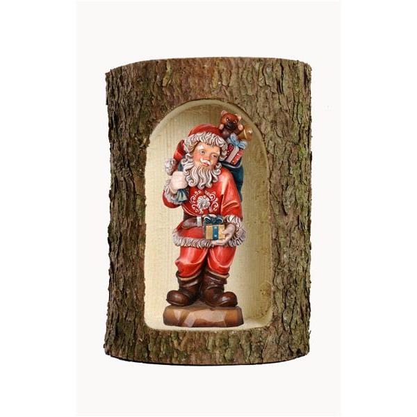 St.Claus-parcel-tree trunk - color
