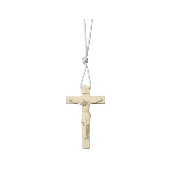 Rosary cross-string - natural