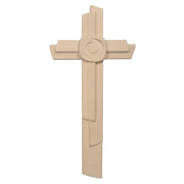 Cross of hope in maple or ash wood - natural