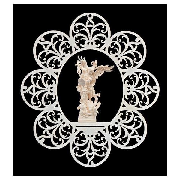 Ornament with St.Michael - natural
