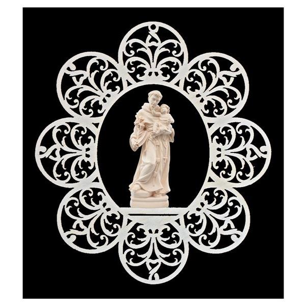 Ornament with St.Anthony - natural