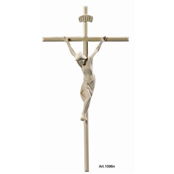 Modern-styled crucifix whith cross - natural
