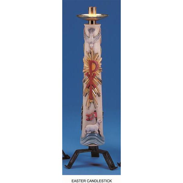 Easter candlestick - Fiberglass Color