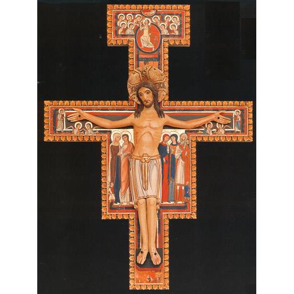 San Damiano Crucifix - color