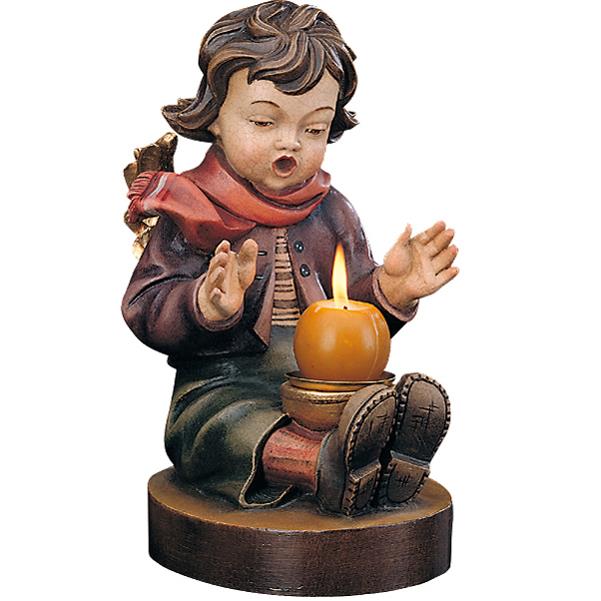 Angel candle-holder 14.17 inch - color