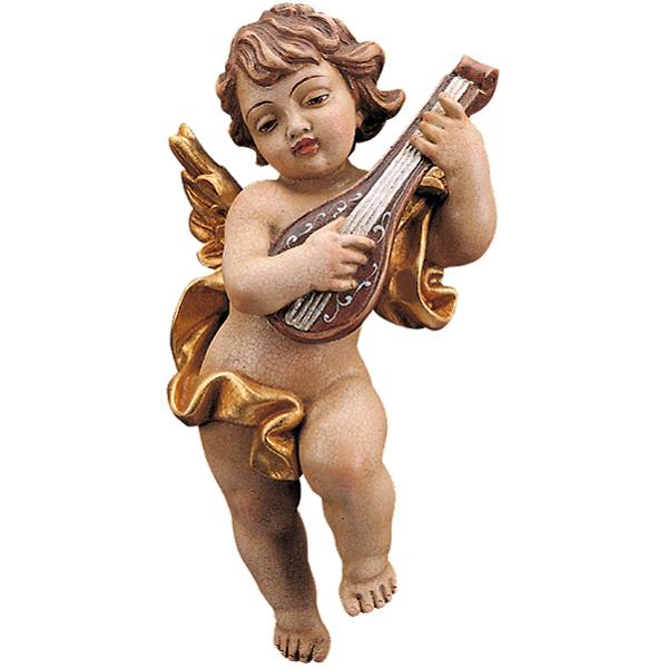 Angel with mandolin 12.99 inch - color
