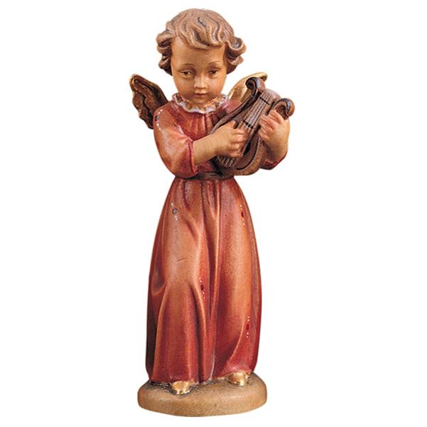Angel with harp 5.12 inch - color