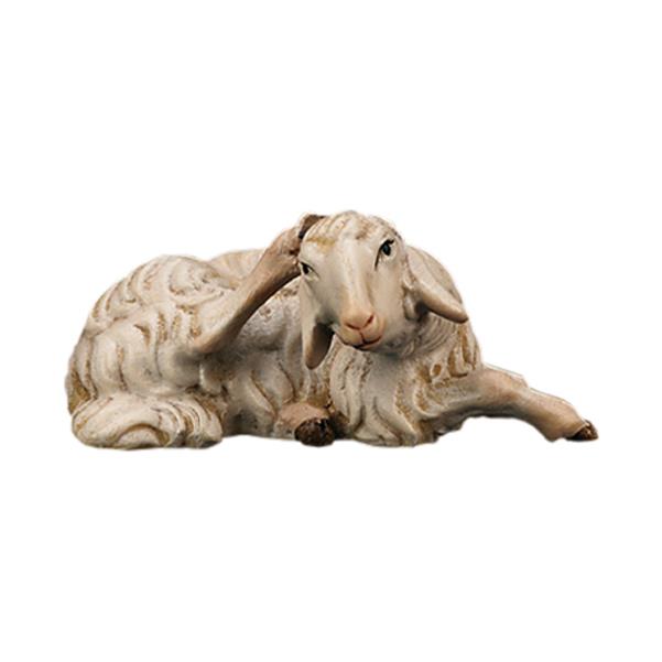 Sheep lying-down (without pedestal) - color