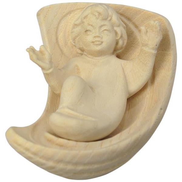 The Infant Jesus with cradle - natural