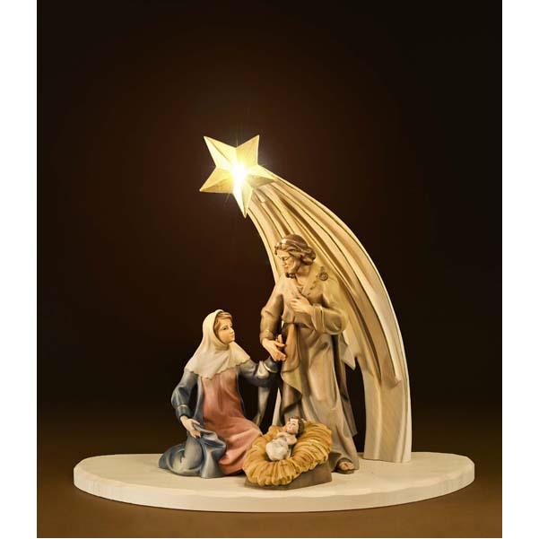 Salcher Holy Family with Comet - color