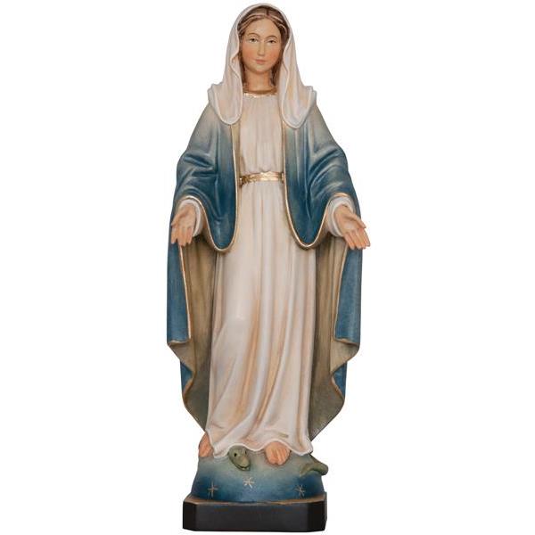 Our Lady of  Grace - wooden statue - color