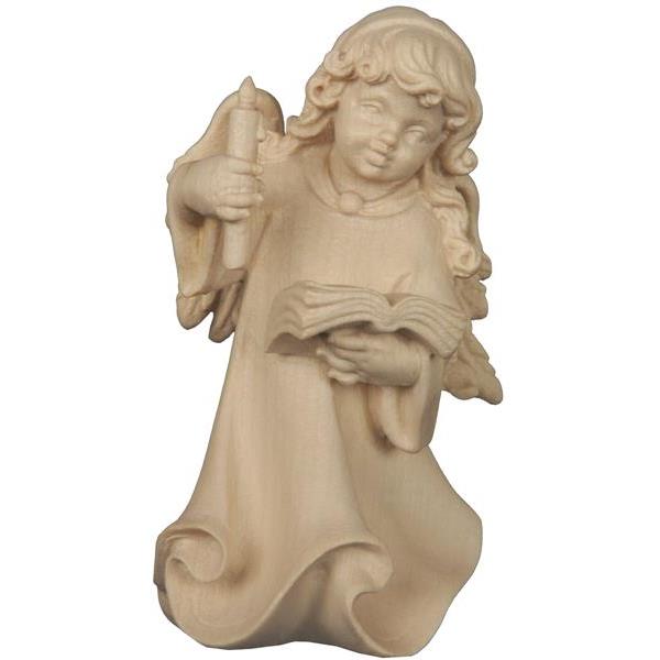 Alpine  Angel with candle - natural