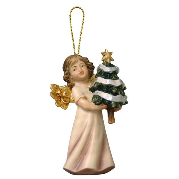 Mary Angel with Fir tree - color
