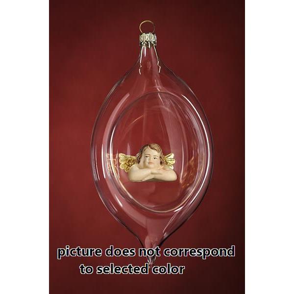 Glass ball with Raffaello angel - 