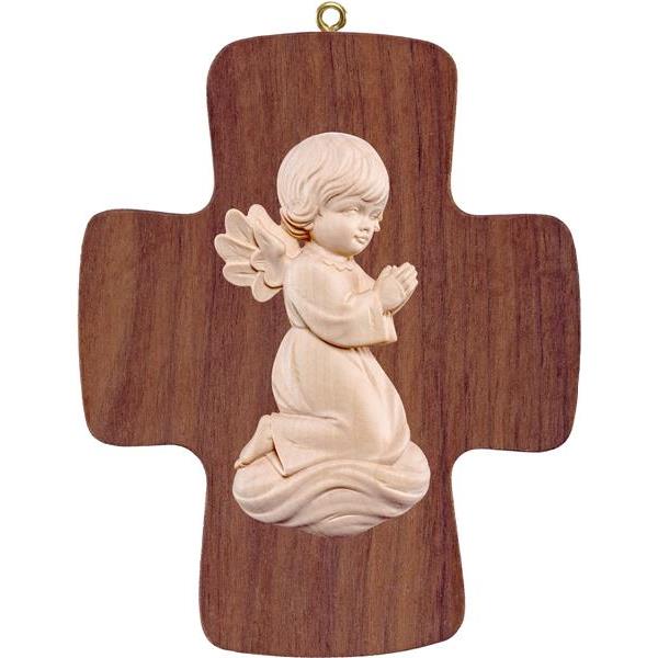 Cross with Pitti - angel praying - natural