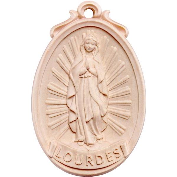 Medallion Madonna Lourdes - natural