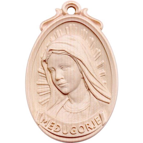 Medallion bust Medjugorje - natural