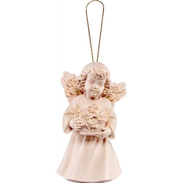 Sissi - angel with flowers to hang - natural