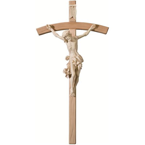 Corpus on carved cross - natural