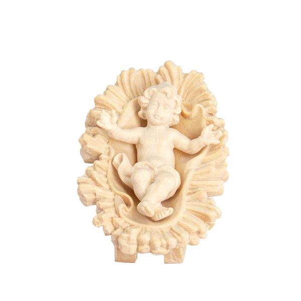 The infant Jesus with cradle - natural