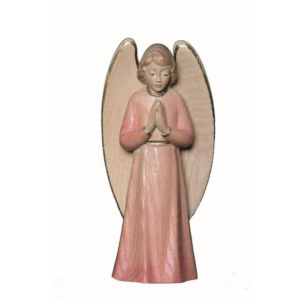 Guardian angel praying, red - color