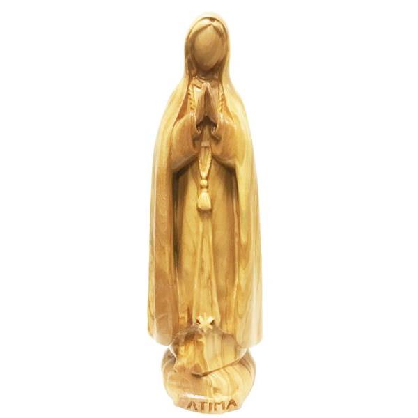 Madonna of Fatima - olive - natural