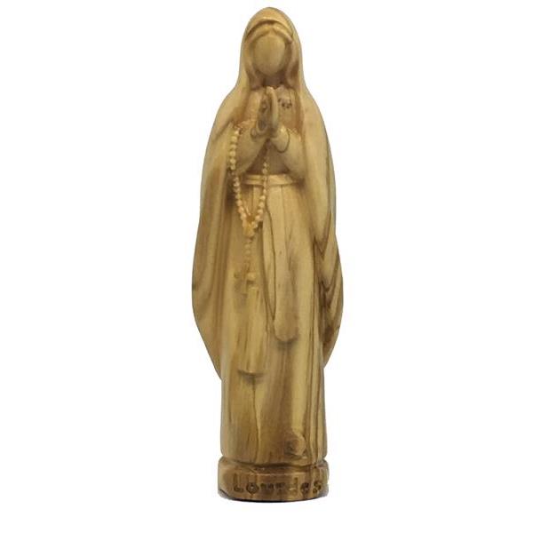 Our lady of Lourdes - olive - natural