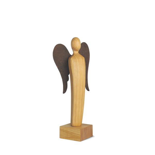 Angel Sculpture wood - natural